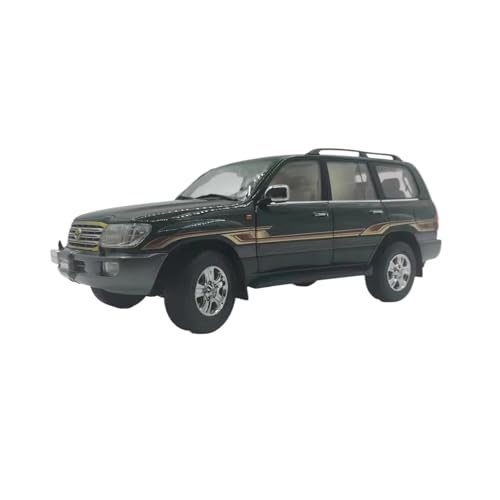 1 18 Für Toyota Land Cruiser Lc100 Metallsimulation Geländewagen-Legierung Druckguss-Automodellsammlung Druckgussmodelle Motorfahrzeuge(Grün) von DUEVEL