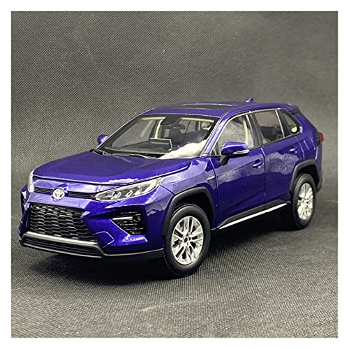 1 18 Für Toyota Willanda 2020 SUV Simulation Legierung Maßstab Automodell Statisches Fahrzeug Sammlerstück Souvenirs Druckgussmodelle Motorfahrzeuge(Blau) von DUEVEL