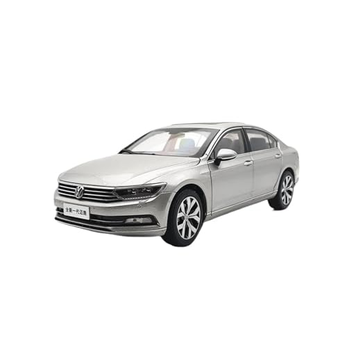 1 18 Für VW Magotan B8 2017 Legierung Auto Modell Metall Fahrzeug Spielzeug Erwachsene Sammlung Sammlerstück Ornament Druckgussmodelle Motorfahrzeuge(Silber) von DUEVEL