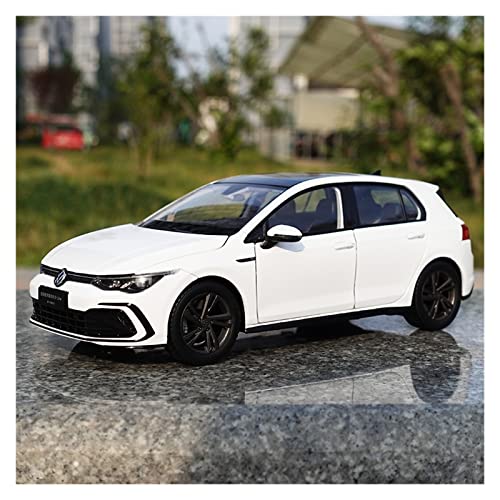1 18 Für Volkswagen Golf R-Line 8. Generation Simulation Alloy Scale Car Model Static Vehicle Collectible Druckgussmodelle Motorfahrzeuge von DUEVEL