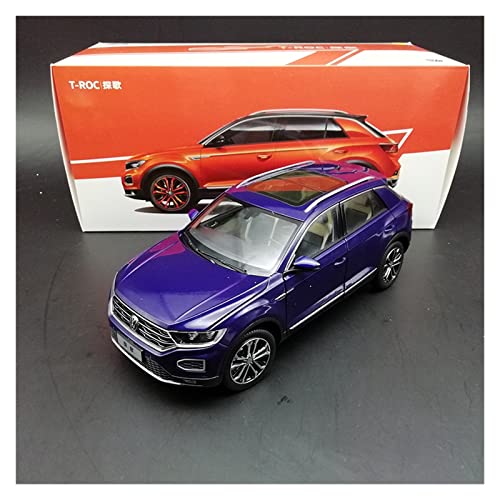 1 18 Für Volkswagen T-ROC 2018 SUV Simulation Legierung Automodell Statisches Fahrzeug Sammlerstück Ornament Druckgussmodelle Motorfahrzeuge von DUEVEL
