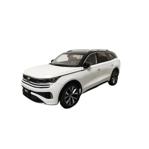 1 18 Für Vw Tavendor SUV Legierung Auto Modell Diecast Metall Fahrzeug Spielzeug Sammlung Begrenzte Sammlungen Dekorationen Druckgussmodelle Motorfahrzeuge(White) von DUEVEL
