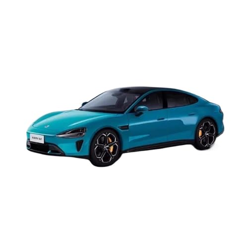 1 18 Für XIAOMI SU7 Auto Legierung Druckguss Modell Auto Spielzeug Sammlung Ornamente Geschenk Mini Simulation Auto Druckgussmodelle Motorfahrzeuge(Blau) von DUEVEL