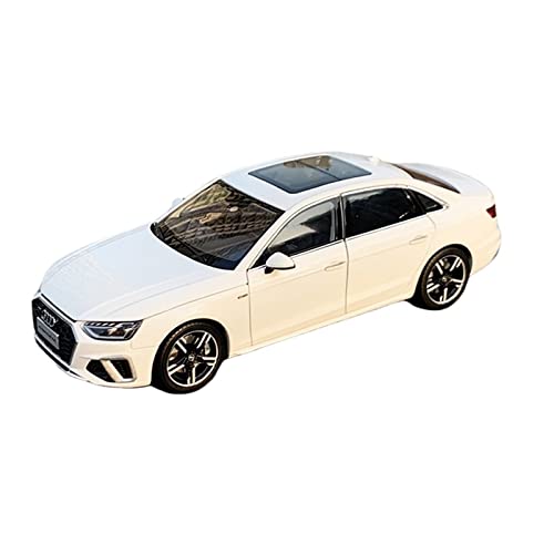 DUEVEL 1 18 Passend Für Audi A4 A4L 2020 Weiß Diecast Metal Simulation Modellauto Jungen Mädchen Szene Dekoration Druckgussmodelle Motorfahrzeuge(A) von DUEVEL