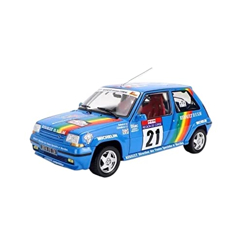 1 18 Passend Für Renault Supercinq Supercinq GT Turbo Druckguss-Legierung Automodell Studie Dekorative Ornamente Druckgussmodelle Motorfahrzeuge von DUEVEL