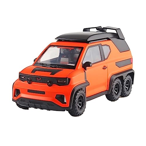 1 18 Passend Für Wuling Pickup Geländewagen Alloy Diecast Model Car Pull Back Sound Und Light Boy Gift Druckgussmodelle Motorfahrzeuge(D) von DUEVEL