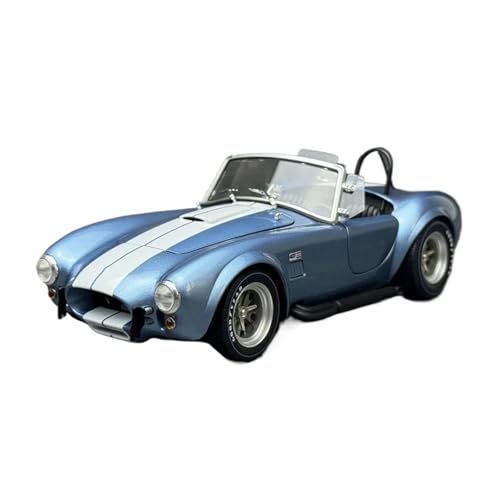 1 18 Shelby Cobra 427 S/C Legierung Automodell Maßstab Druckguss Automodell Erwachsene Geschenk Druckgussmodelle Motorfahrzeuge(R Sky) von DUEVEL