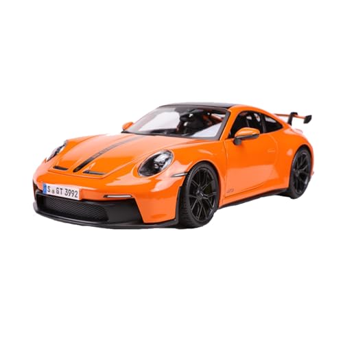 1 24 Für 2022 Porsche 911 GT3 Legierung Auto Modell Klassische Statische Die-Cast-Serie Spielzeugauto Druckgussmodelle Motorfahrzeuge(6) von DUEVEL