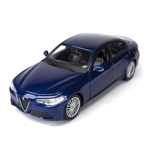 1 24 Für Alfa Romeo Giulia Miniatur-Simulation Statisches Die-Cast Auto Modell Sammlerstück Spielzeugauto Druckgussmodelle Motorfahrzeuge(Taglia unica) von DUEVEL