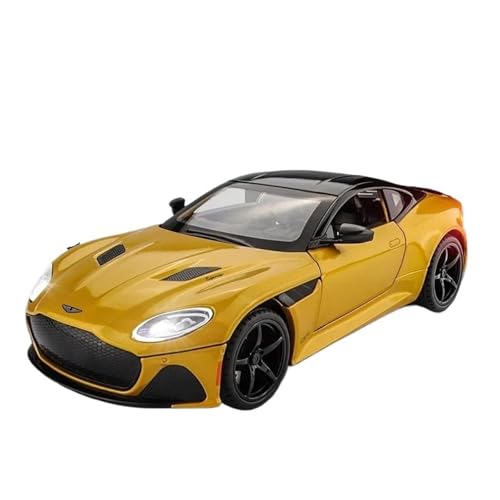 1 24 Für Aston Martin Superlaggera Legierung Druckguss Spielzeug Fahrzeuge Metall Spielzeug Auto Modell Sammlung Auto Druckgussmodelle Motorfahrzeuge(Gold) von DUEVEL