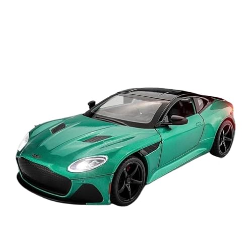 1 24 Für Aston Martin Superlaggera Legierung Druckguss Spielzeug Fahrzeuge Metall Spielzeug Auto Modell Sammlung Auto Druckgussmodelle Motorfahrzeuge(Grün) von DUEVEL
