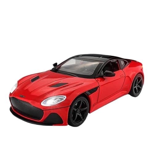 1 24 Für Aston Martin Superlaggera Legierung Druckguss Spielzeug Fahrzeuge Metall Spielzeug Auto Modell Sammlung Auto Druckgussmodelle Motorfahrzeuge(Rot) von DUEVEL