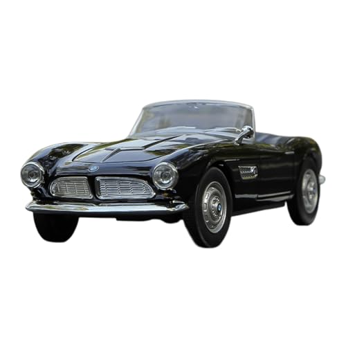 1 24 Für BMW 507 Cabrio BMW 507 Soft Top 1956 Legierung Druckguss Auto Modell Sammlung Geschenk Spielzeugauto Druckgussmodelle Motorfahrzeuge(3) von DUEVEL