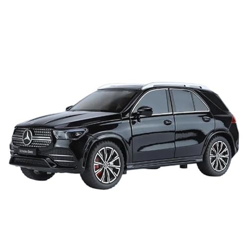 1 24 Für Benz GLE 350 300 450 Legierung Auto Modell Diecast Sound Und Licht Auto Modell Enthusiasten Sammlung Spielzeug Druckgussmodelle Motorfahrzeuge(Schwarz) von DUEVEL
