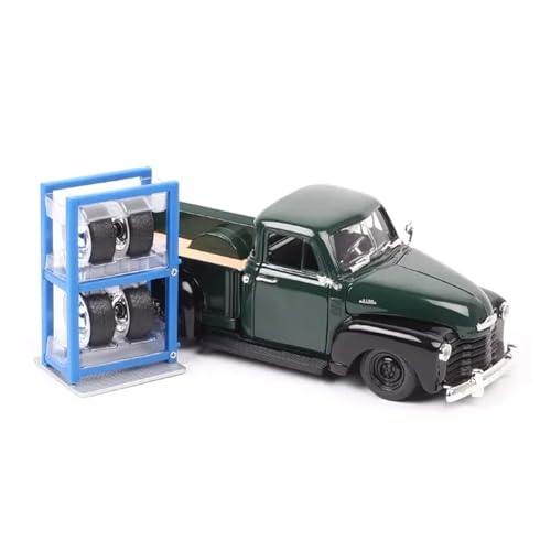 1 24 Für Chevrolet 3100 1953 Pickup Hohe Simulation Diecast Auto Metall Legierung Modell Auto Spielzeug Sammlung Druckgussmodelle Motorfahrzeuge von DUEVEL