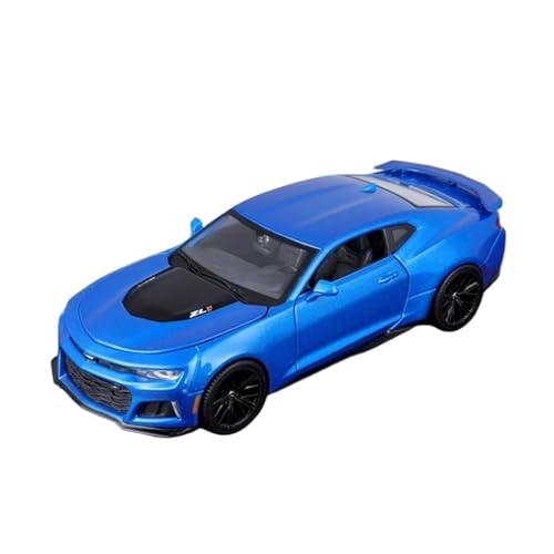 1 24 Für Chevrolet Camaro ZL1 2017 Legierung Rennwagen Modell Track Sport Fahrzeuge ModelsEnthusiasts Junge Geschenk Druckgussmodelle Motorfahrzeuge(Blau) von DUEVEL