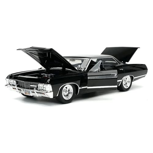1 24 Für Chevrolet Impala SS 1967 Sport Limousine Hohe Simulation Diecast Metall Legierung Modell Auto Spielzeug Sammlung Druckgussmodelle Motorfahrzeuge von DUEVEL