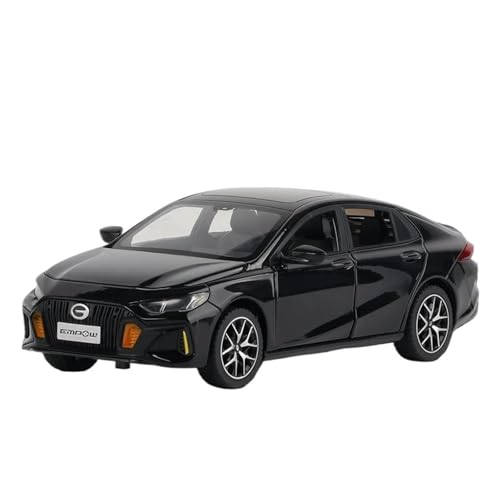 1 24 Für EMPOW 55 L Straßensportwagen-Modellspielzeug Mit Sound- Und Licht-Rückziehfahrzeugen Geschenk Für Jungen Druckgussmodelle Motorfahrzeuge(Schwarz) von DUEVEL