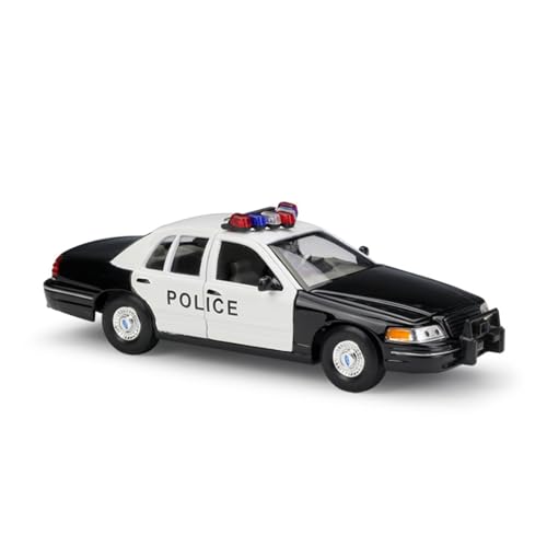 1 24 Für Ford Victoria Crown Polizei Auto Simulation Legierung Auto Modell Erwachsene Sammlung Druckgussmodelle Motorfahrzeuge von DUEVEL