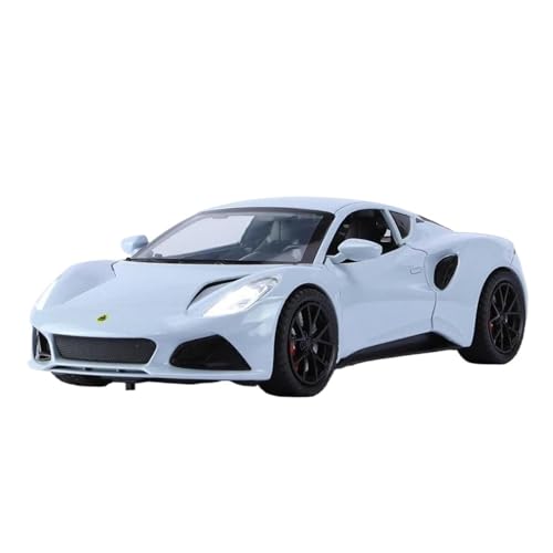 1 24 Für Lotus Emira Legierung Druckguss Spielzeug Auto Modell Sammlerstücke Geburtstagsgeschenk Auto Enthusiasten Druckgussmodelle Motorfahrzeuge(Gray) von DUEVEL