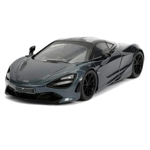 1 24 Für McLaren 720S Druckguss-Legierungsmodell Metallfahrzeug Display Collection Jungen Spielzeug Druckgussmodelle Motorfahrzeuge(Schwarz) von DUEVEL