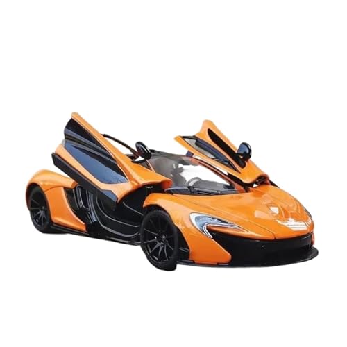 1 24 Für McLaren P1 Legierung Sport Auto Modell Diecast Metall Spielzeug Rennwagen Supercar Modell Sammlung Spielzeug Geschenk Druckgussmodelle Motorfahrzeuge(Orange) von DUEVEL
