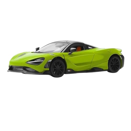 1 24 Für Mclaren 765LT Hohe Simulation Diecast Auto Metall Legierung Modell Auto Spielzeug Sammlung Geschenke Druckgussmodelle Motorfahrzeuge(Orange) von DUEVEL