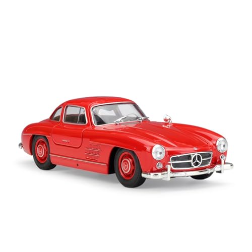 1 24 Für Mercedes 300SL Simulation Legierung Auto Modell Sammlung Geburtstag Geschenk Ornamente Spielzeug Auto Druckgussmodelle Motorfahrzeuge(Taglia unica) von DUEVEL