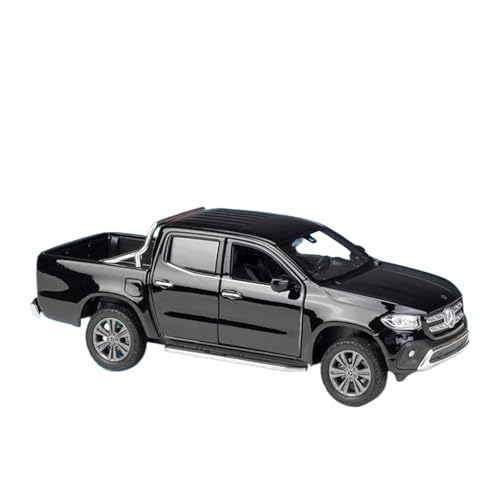 1 24 Für Mercedes-Benz X-Klasse Pickup Legierung Auto Diecast Metall Spielzeug Geländewagen Modell Simulation Druckgussmodelle Motorfahrzeuge(Schwarz) von DUEVEL