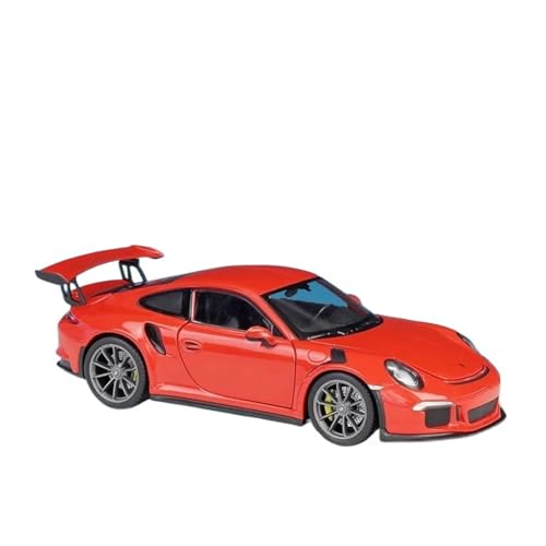 1 24 Für Porsche 911 GT3 RS Legierung Sportwagen Diecast Metall Spielzeug Rennwagen Modell Simulation Sammlung Druckgussmodelle Motorfahrzeuge(Rot) von DUEVEL