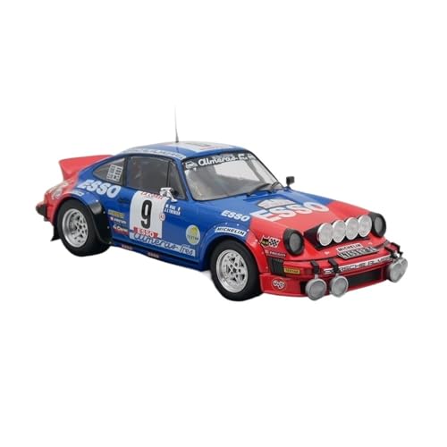 1 24 Für Porsche 911 SC WRC 1980 Rallye Auto Spielzeug Auto Modell Kit Geschenk Hobby Sammlung Druckgussmodelle Motorfahrzeuge von DUEVEL