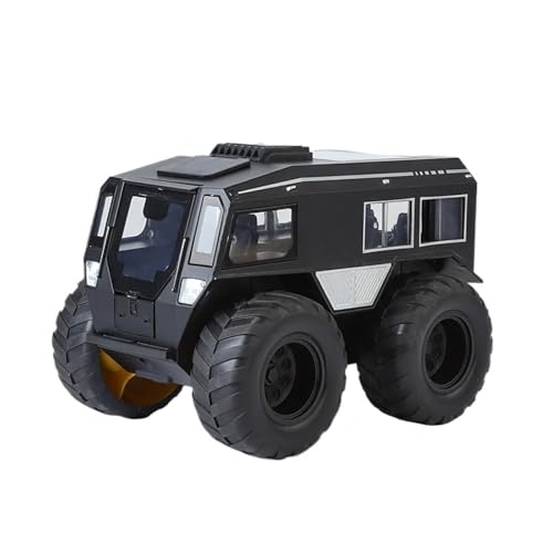 1 24 Für Sherp All Terrain Off Road Vehicle Legierung Metall Druckguss Automodell Sound & Licht Sammlung Von Hobby Ornamenten Druckgussmodelle Motorfahrzeuge(Schwarz) von DUEVEL