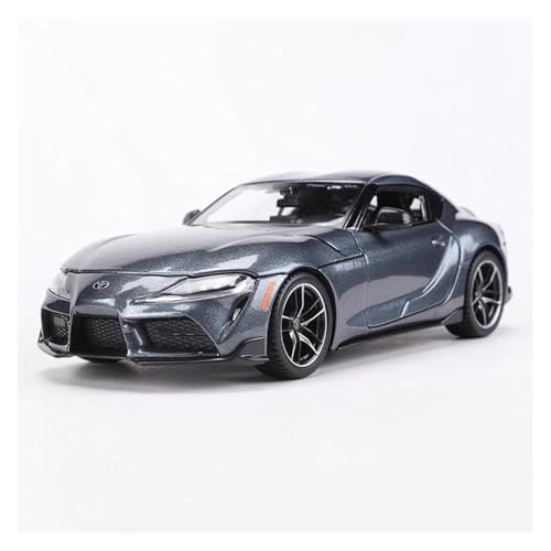 1 24 Für Toyota GR Supra Legierung ModellautoSimulation Auto Spielzeug Sammlung Dekorative Büro Ornamente Druckgussmodelle Motorfahrzeuge(Gray) von DUEVEL
