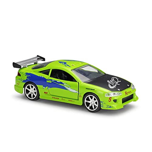 1 32 Fit Für Mitsubishi Eclipse Toyota Supra Honda Mitsubishi Mazda RX-7 Auto Metalllegierung Modellauto Sammlung Druckgussmodelle Motorfahrzeuge(A) von DUEVEL