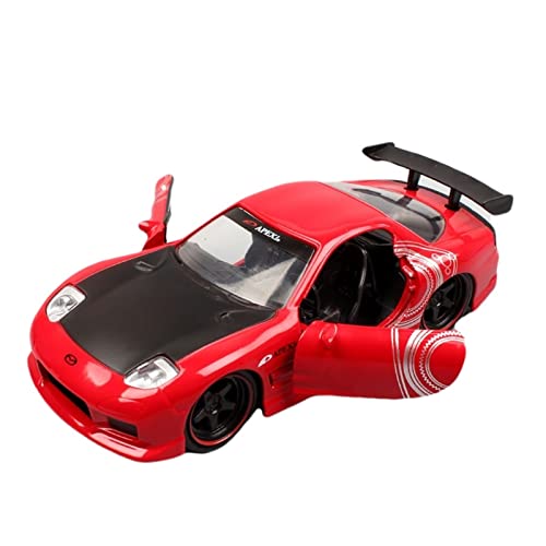 1 32 Fit Für Mitsubishi Eclipse Toyota Supra Honda Mitsubishi Mazda RX-7 Auto Metalllegierung Modellauto Sammlung Druckgussmodelle Motorfahrzeuge(D) von DUEVEL