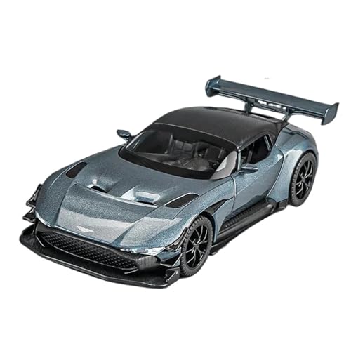 1 32 Für Aston Martin Vulcan Legierung Sportwagen Druckguss Metall Rennwagen Modell Mit Sound Licht Pull Back Fahrzeuge Druckgussmodelle Motorfahrzeuge(Blau) von DUEVEL