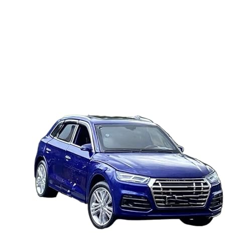 1 32 Für Audi Q5 SUV Legierung Auto Modell Diecast Spielzeug Fahrzeuge Metall Spielzeug Auto Modell Hohe Simulation Druckgussmodelle Motorfahrzeuge(Blau) von DUEVEL