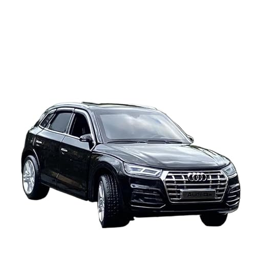 1 32 Für Audi Q5 SUV Legierung AutoDiecasts Metall Spielzeug Fahrzeuge Modell Simulation Sound Und Licht Sammlung Druckgussmodelle Motorfahrzeuge(Schwarz) von DUEVEL