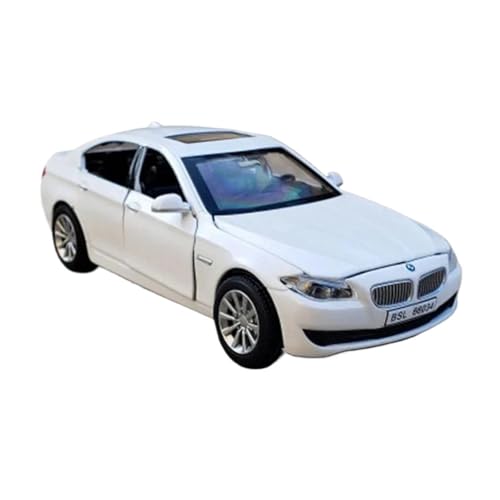 1 32 Für BMW 5 Series 535i Legierung Auto Modell Diecast Metall Spielzeug Fahrzeuge Auto Modell Sound Licht Sammlungen Druckgussmodelle Motorfahrzeuge(White) von DUEVEL