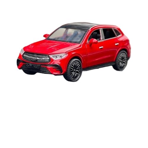 1 32 Für Benz GLC 400e SUV Legierung Automodell Luxus Geländewagen Automodell Simulation Sound Und Licht Spielzeugmodell Geschenk Druckgussmodelle Motorfahrzeuge(Rot) von DUEVEL
