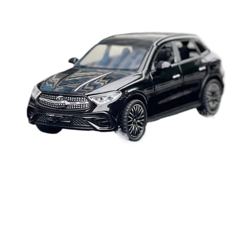 1 32 Für Benz GLC 400e SUV Legierung Automodell Luxus Geländewagen Automodell Simulation Sound Und Licht Spielzeugmodell Geschenk Druckgussmodelle Motorfahrzeuge(Schwarz) von DUEVEL