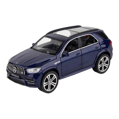 1 32 Für Benz GLE GLE 63S Legierung Auto Modell Diecast Metall Spielzeug Geländewagen Auto Modell Begrenzte Sammlungen Druckgussmodelle Motorfahrzeuge(Blau) von DUEVEL