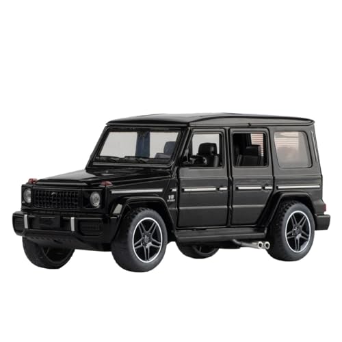 1 32 Für Benzs G63 G65 SUV Offroad-Legierungsmodell Druckguss-Metallautomodell Sound- Und Lichtsimulation Kleines Modell Druckgussmodelle Motorfahrzeuge(Schwarz) von DUEVEL