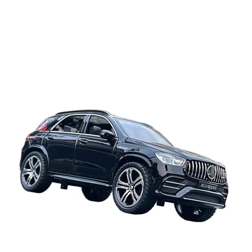 1 32 Für BenzsGLE GLE 63S Legierung Automodell Druckguss Metall Spielzeug Geländewagen Automodell Simulation Sound Licht Druckgussmodelle Motorfahrzeuge(Schwarz) von DUEVEL