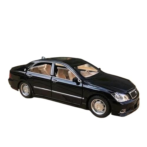 1 32 Für Den 12. Toyota Crown Miniaturauto Metallspielzeug Simulation Ton Und Licht Geschenke Für Jungen Teenager Erwachsene Druckgussmodelle Motorfahrzeuge(Schwarz) von DUEVEL