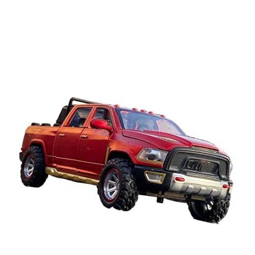 1 32 Für Dodge RAM TXR Pickup Legierung Auto Modell Druckguss Simulation Metall Geländewagen Modell Sammlung Spielzeug Druckgussmodelle Motorfahrzeuge(Rot) von DUEVEL