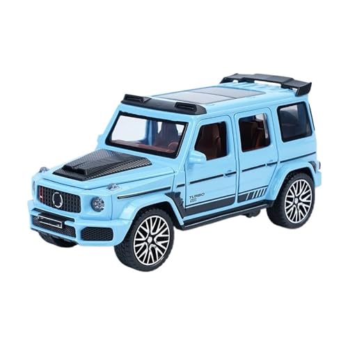 1 32 Für G800 G65 SUV Legierung Geländewagen Modell Druckguss Metall Simulation Auto Spielzeug Modell Sammlung Kinder Geschenk Druckgussmodelle Motorfahrzeuge(Blau) von DUEVEL