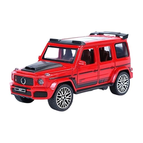 1 32 Für G800 G65 SUV Legierung Geländewagen Modell Druckguss Metall Simulation Auto Spielzeug Modell Sammlung Kinder Geschenk Druckgussmodelle Motorfahrzeuge(Rot) von DUEVEL
