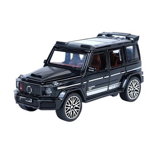 1 32 Für G800 G65 SUV Legierung Geländewagen Modell Druckguss Metall Simulation Auto Spielzeug Modell Sammlung Kinder Geschenk Druckgussmodelle Motorfahrzeuge(Schwarz) von DUEVEL