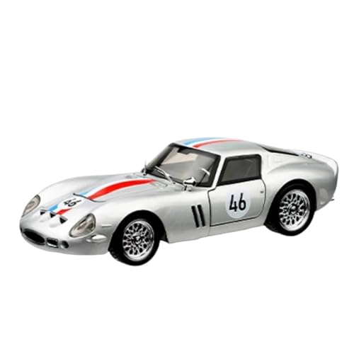 1 32 Für GTO 250Supercar Alloy Modellauto Spielzeugsimulation Sound- Und Licht-Enthusiasten Sammeln Geschenke Für Jungen Druckgussmodelle Motorfahrzeuge(Gray) von DUEVEL